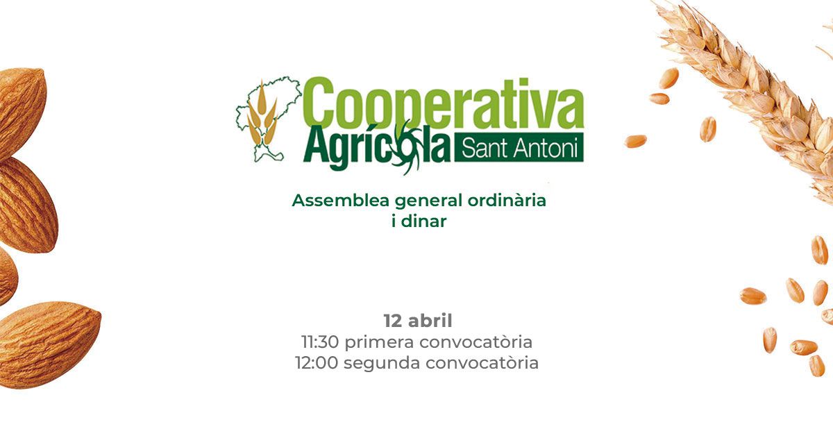 Convocada l'Assemblea General Ordinària el 12 d'abril