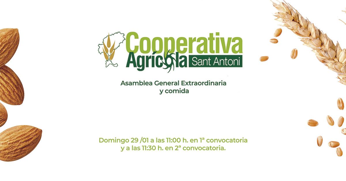 Asamblea General Extraordinaria de la Cooperativa de Sant Antoni