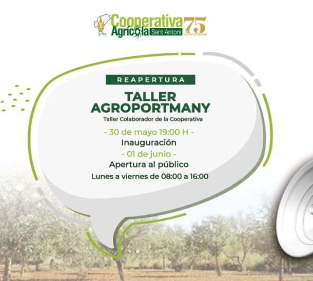 Reapertura taller portmany e inauguración